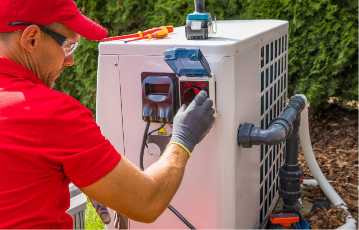 Dépannage et réglage de pompe à chaleur par un chauffagiste certifié QualiPAC