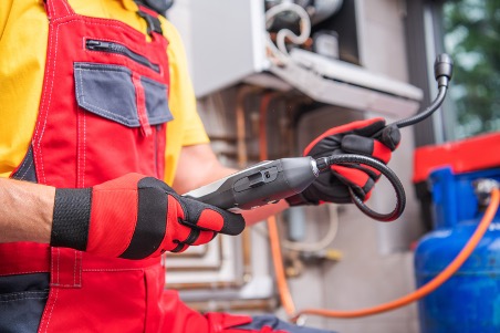 Plombier qualifié - Détection électronique de la présence d'un taux anormal de gaz dans l'air