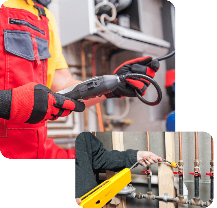 Service de recherche de fuite de gaz et réparation