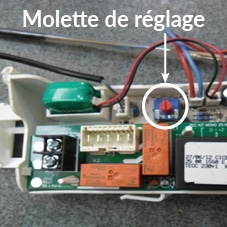 Réglage thermostat électronique monophasée chauffe-eau Thermor Duralis 1