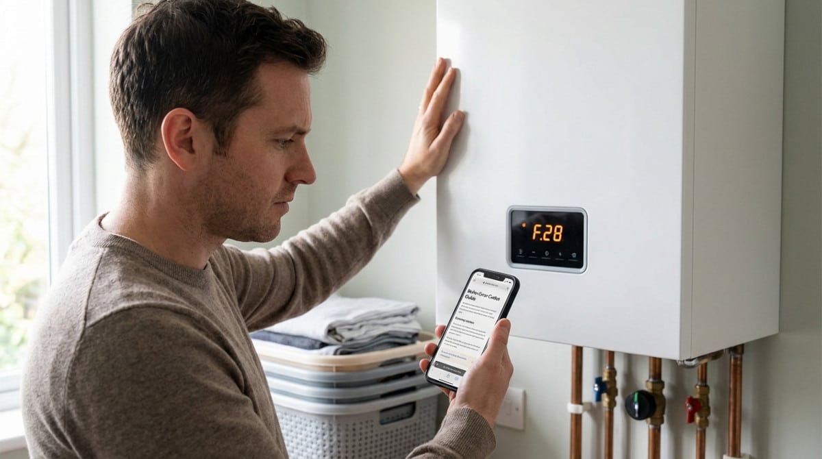 Code d'erreur chaudière Auer