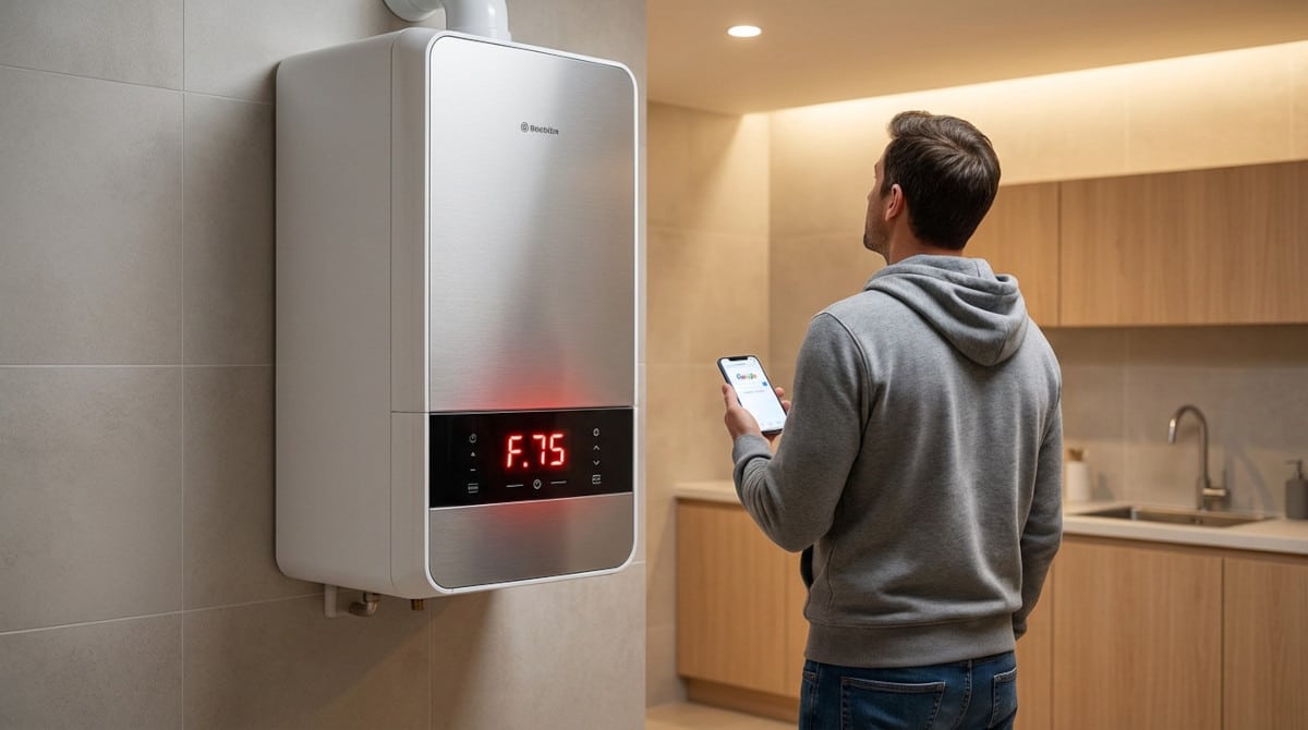 Code d'erreur sur chaudière Vaillant