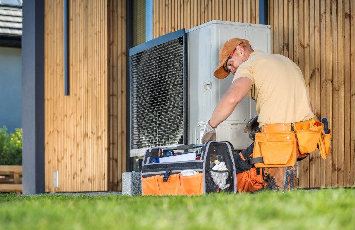 Dépannage de pompe à chaleur air-eau par un chauffagiste certifié RGE